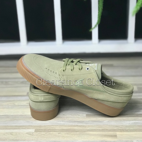 NWT Nike SB Zoom Janoski NEUTRAL OLIVE WMNS - Picture 6 of 7